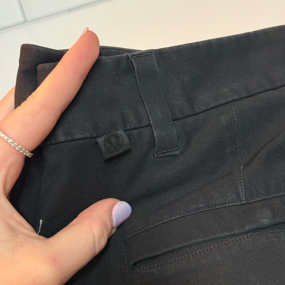 Commission Pant Slim 32”L BLK 34 Black Slim-Fit Pants - Picture 4 of 7
